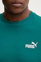Puma t-shirt męski bawełniany Essential Logo 689153 turkusowy