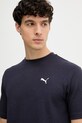 Puma T-shirt męski z bawełną Essential elevated granatowy 692018