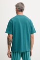 Odzież Puma T-shirt męski z bawełną Essential elevated 692018 turkusowy