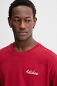 adidas t-shirt bawełniany Novelty Bowl czerwony JZ5035