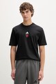 Odzież adidas t-shirt bawełniany The Anx Hoop JZ5044 czarny