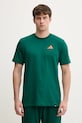 Odzież adidas t-shirt bawełniany Everyday Getaway JZ7558 zielony