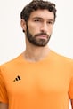 adidas Performance t-shirt treningowy Adizero pomarańczowy KA2936