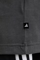Βαμβακερό μπλουζάκι adidas Coffee Cafe KB2502 γκρί