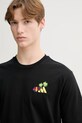 adidas t-shirt bawełniany Mini Surf czarny KB2520
