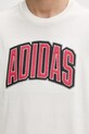 adidas t-shirt bawełniany Stadium KB4928 beżowy