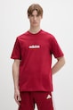 adidas t-shirt bawełniany nadruk czerwony KC0881