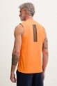 Odzież adidas Performance top treningowy męski KD0374 pomarańczowy