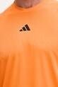 adidas Performance top treningowy męski KD0374 pomarańczowy