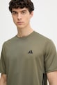 adidas Performance T-shirt treningowy męski zielony KD0703