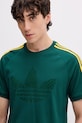 adidas Originals t-shirt męski bawełniany zielony KD1359