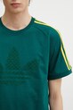 adidas Originals t-shirt męski bawełniany zielony KD1359