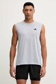T-shirt προπόνησης adidas Performance κανονικό μπλε KD5427