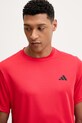 adidas Performance t-shirt treningowy czerwony KD5456