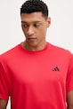 adidas Performance t-shirt treningowy czerwony KD5456