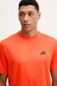 Μπλουζάκι προπόνησης adidas Performance πορτοκαλί KD5467