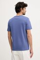 Odzież Hackett London t-shirt bawełniany HM5000056 niebieski