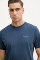 Hackett London t-shirt bawełniany niebieski HM5000067