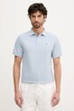 Hackett London polo bawełniane bawełna niebieski HM5600093
