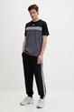 Βαμβακερό μπλουζάκι adidas Originals KE2130 μωβ SS26