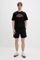 adidas Originals t-shirt bawełniany KE2250 czarny SS26
