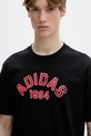 adidas Originals t-shirt bawełniany czarny KE2250