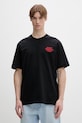 adidas Originals t-shirt bawełniany aplikacja czarny KE2253