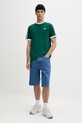 adidas Originals Póló basic férfi pamut KE3534 zöld SS26