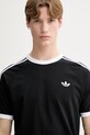 adidas Originals t-shirt bawełniany czarny KE3538