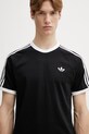 adidas Originals t-shirt bawełniany czarny KE3538