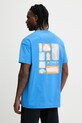 adidas TERREX t-shirt sportowy pozostałe niebieski KE3702