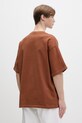 Odzież adidas t-shirt bawełniany KE5997 brązowy