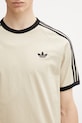 adidas Originals t-shirt bawełniany beżowy KE7964
