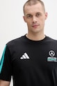 adidas t-shirt męski bawełniany x Mercedes czarny KE8161
