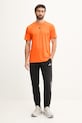 adidas Performance t-shirt treningowy KE9939 pomarańczowy SS26
