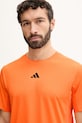 adidas Performance t-shirt treningowy pomarańczowy KE9939