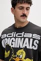 adidas Originals t-shirt bawełniany szary KG6438
