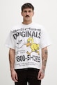 adidas Originals t-shirt bawełniany nadruk biały KG6439