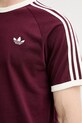 adidas Originals t-shirt bawełniany KQ9639 bordowy