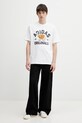 adidas Originals t-shirt bawełniany KS7616 biały SS26