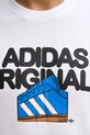 adidas Originals t-shirt bawełniany KT0488 biały