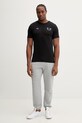 Βαμβακερό μπλουζάκι Puma BMW Essential Logo 634897 μαύρο SS26