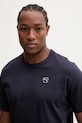 Βαμβακερό μπλουζάκι Puma Essential elevated σκούρο μπλε 692054