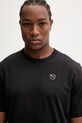 Βαμβακερό μπλουζάκι Puma Essential elevated μαύρο 692054