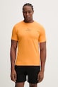 Βαμβακερό μπλουζάκι Puma McLaren βαμβάκι πορτοκαλί 637448