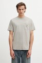 Carhartt WIP t-shirt bawełniany SS Pocket T-Shirt gładkie beżowy I030434.3GEXX