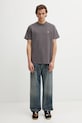 Carhartt WIP t-shirt bawełniany SS Chase T-Shirt I026391.3H5XX szary