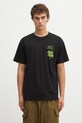 Carhartt WIP t-shirt bawełniany SS Clover T-Shirt nadruk czarny I036011.89XX