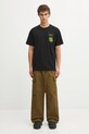 Carhartt WIP t-shirt bawełniany SS Clover T-Shirt I036011.89XX czarny