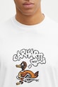 Carhartt WIP t-shirt SS Duck Duck T-Shirt biały I036735.02XX